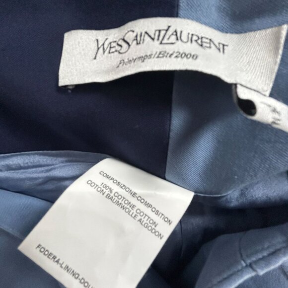 Yves Saint Laurent Patchwork Cotton A-Line Skirt Size F44 Spring/Summer 2008 - Picture 5 of 10